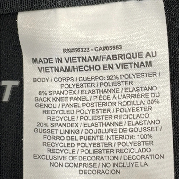 NWOT Nike Dri-Fit Essential Tights Runnings Leggings 645606 Black XS - Picture 11 of 16